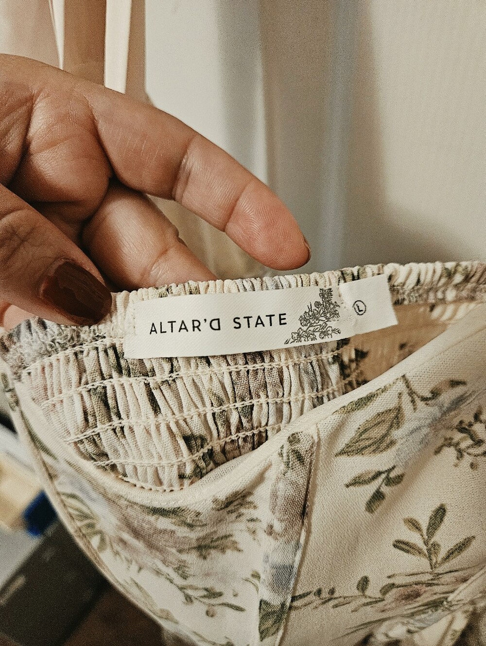 Like New Altar’d State Bailey Floral Maxi Dress - Picture 9 of 12